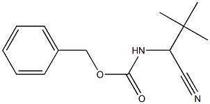 BENZYL (1-CYANO-2,2-DIMETHYLPROPYL)CARBAMATE Struktur