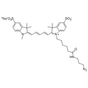 Sulfo-Cyanine5 azide，Sulfo-Cy5 N3，Sulfo-Cyanine3 azide，Sulfo-Cy3 N3
