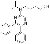 CAS 登錄號：475086-75-0, 4-[(5,6-二苯基吡嗪基)(異丙基)氨基]-1-丁醇