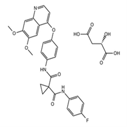 Cabozantinib malate (XL184).png Cabozantinib malate (XL184).png