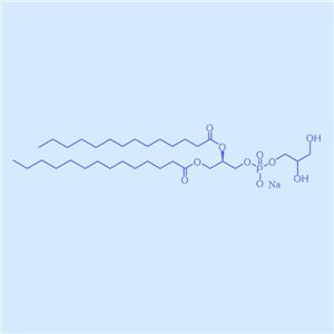 DMPG,1,2-二肉豆蔻?；?sn-甘油-3-磷酸-外消旋-（1-甘油)鈉鹽