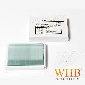 TC處理防脫載玻片，45°角，75x25mm，滅菌|75x25mm|臥宏/WHB