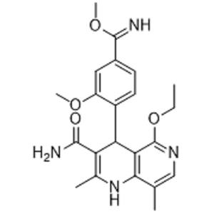 非奈利酮雜質8;4-(3-氨基甲?；?5-乙氧基-2,8-二甲基-1,4-二氫-1,6-萘啶-4-基)-3-甲氧基苯甲亞胺甲醚