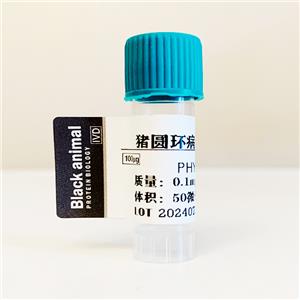  100μg 豬圓環(huán)病毒重組Cap蛋白；豬圓環(huán)病毒2型蛋白；豬圓環(huán)病毒抗原；豬圓環(huán)抗原