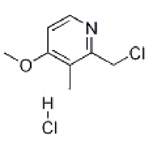 2-氯甲基-4-甲氧基-3-甲基吡啶鹽酸鹽，2-(Chloromethyl)-4-methoxy-3-methylpyridine hydrochloride，86604-74-2，C8H11Cl2NO，