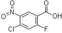 CAS 登錄號(hào)：35112-05-1, 4-氯-2-氟-5-硝基苯甲酸