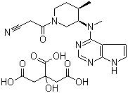 CAS 登錄號(hào)：540737-29-9, 枸櫞酸托法替尼