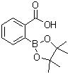 CAS 登錄號(hào)：1187591-17-8, 2-(4,4,5,5-四甲基-1,3,2-二氧硼雜環(huán)戊烷-2-基)苯甲酸