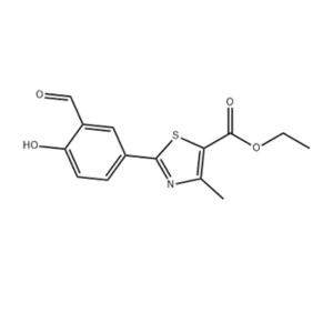 2-(3-醛基-4-羥基苯基)-4-甲基噻唑-5-羧酸乙酯